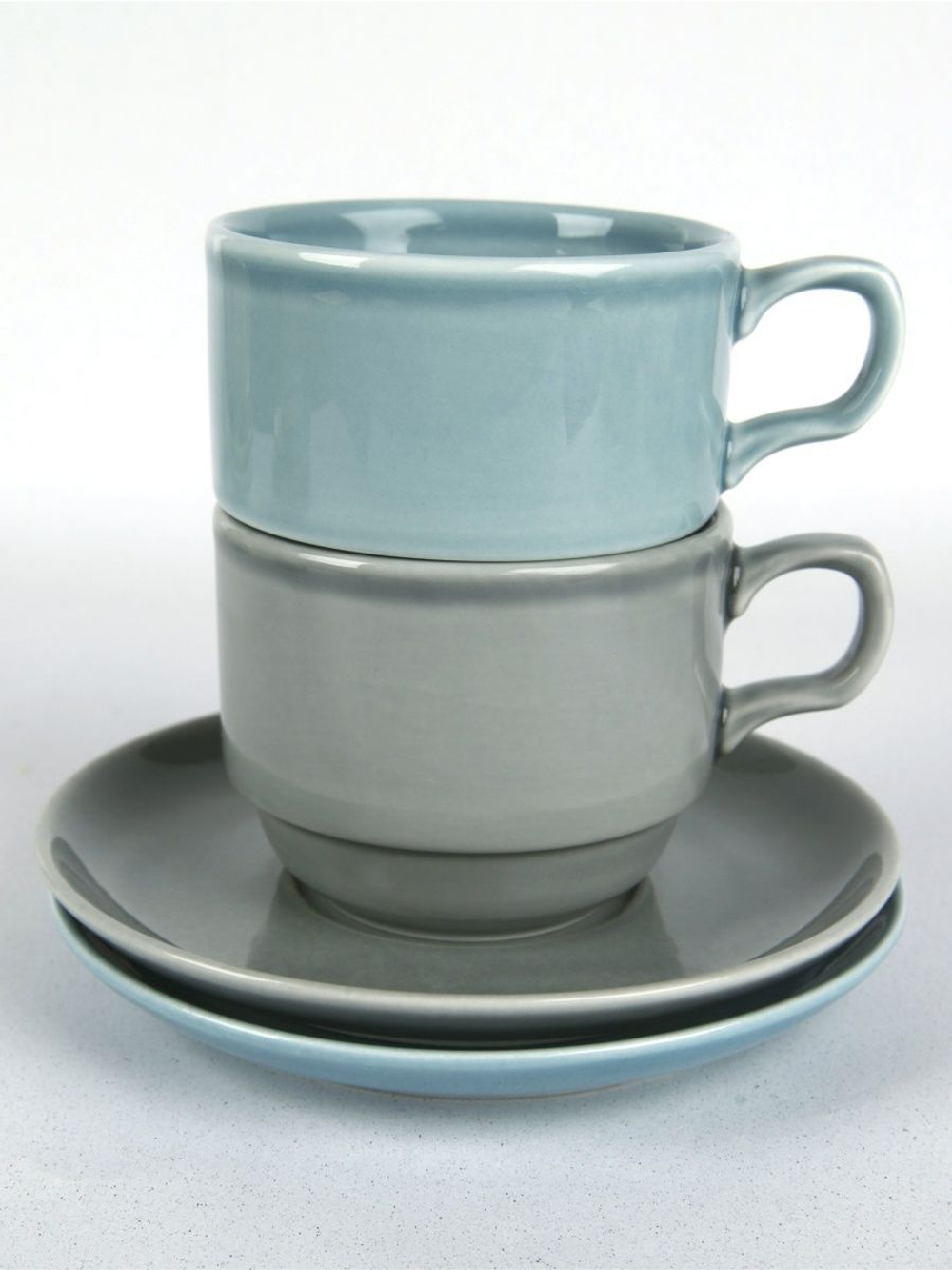 Чайная пара Башкирский фарфор, 200 мл, 2 шт, фарфор, цвет