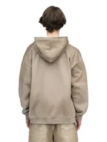 Худи Ovum Zip Flat white