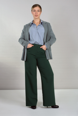 Брюки женские 3393ВЕ, Изумрудный #489Из023393ВЕ