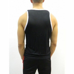 Мужская майка черная Asitoo Unbeaten Black Tank Top