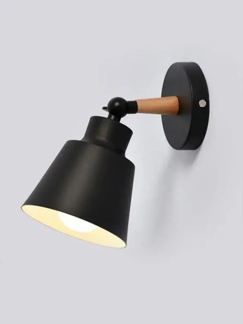 Бра настенный светильник Outframe, светильник настенный, цоколь Е27, черный