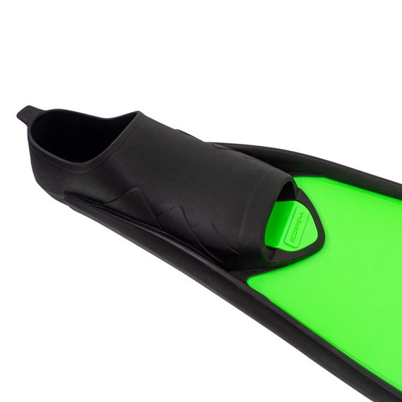 Ласты Scorpena F1 Apnea Ecoline с черными калошами