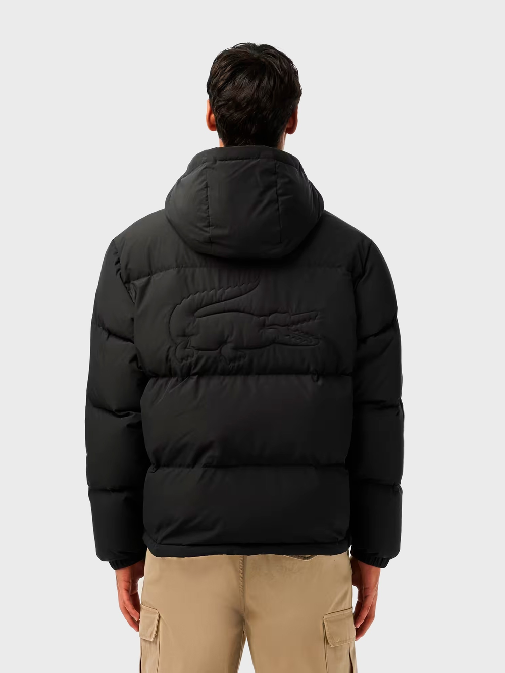 Пуховик Lacoste Water-Repellent Black