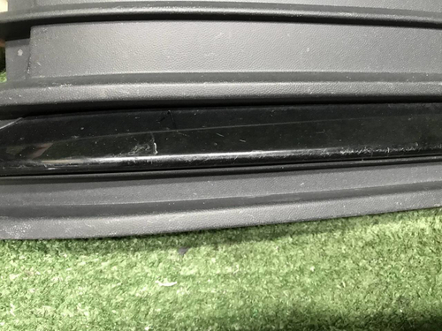 Накладка переднего бампера VW Polo sedan (15-20)
