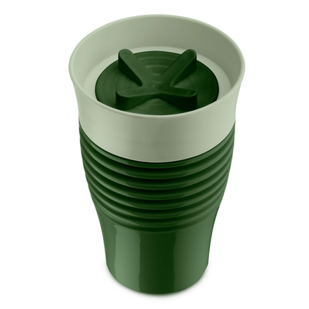 Термокружка aroma to go, organic, 400 мл, зеленая
