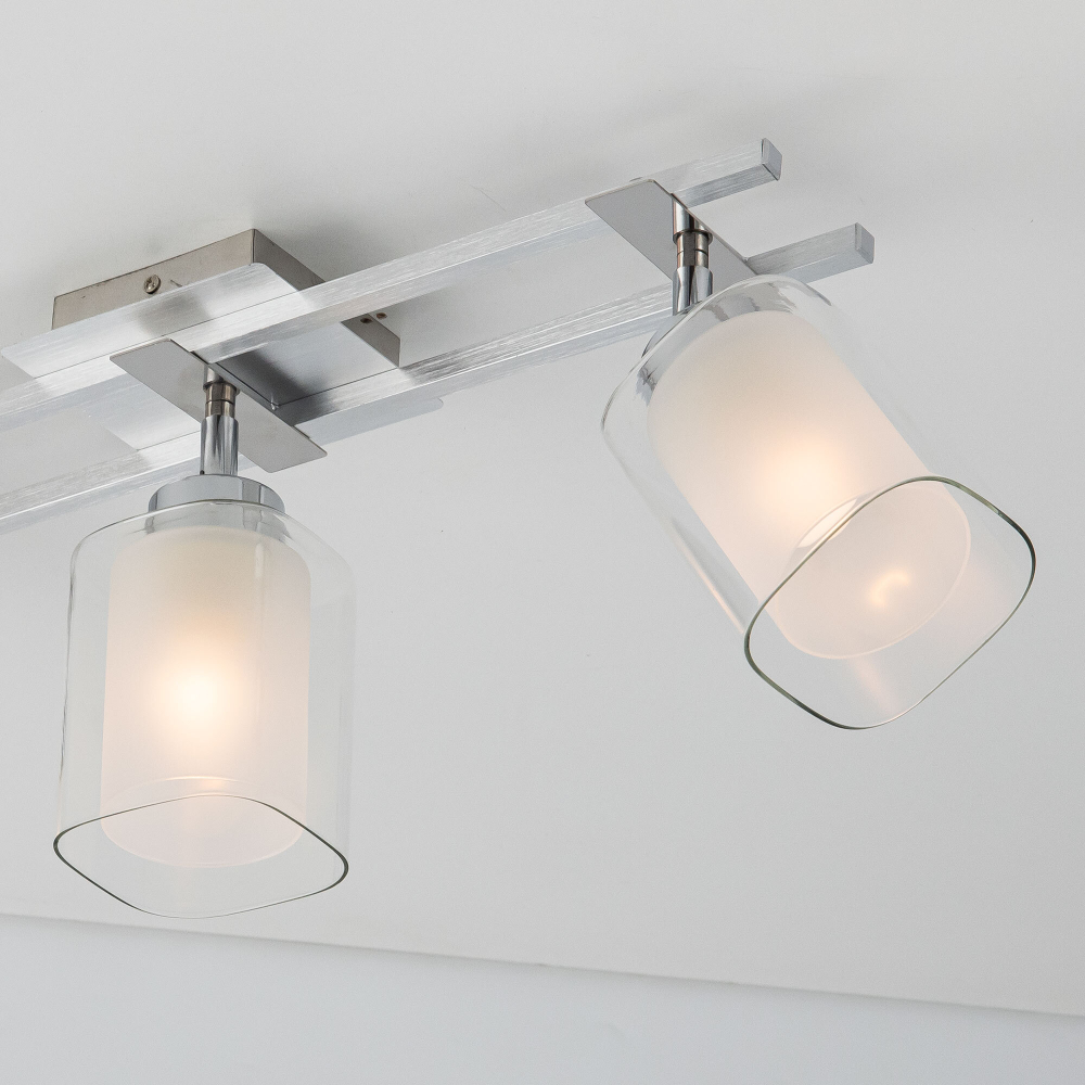 Citilux Риволи CL104130 Люстра с поворотными плафонами Алюминий