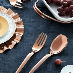Sambonet Ложка для риса Living PVD 28 см медь