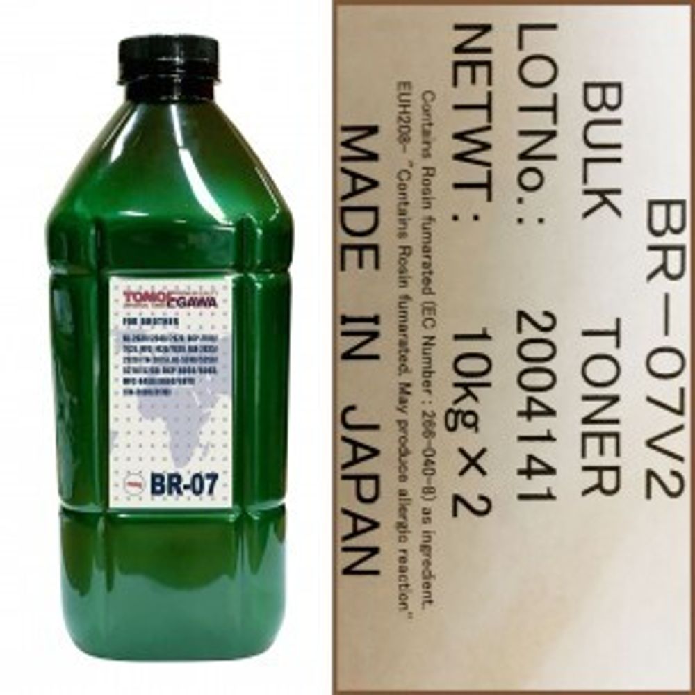 Тонер TOMOEGAWA для BROTHER Универсальный тип BR-07 (750гр) Green Line