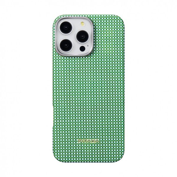 Чехол Pitaka Ultra-Slim для iPhone 16 Pro, Зеленый | Forest Green