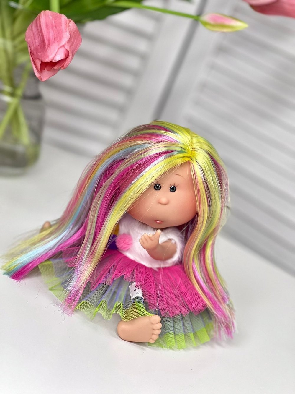 Кукла Nines виниловая 23см Little Mia (3152K)