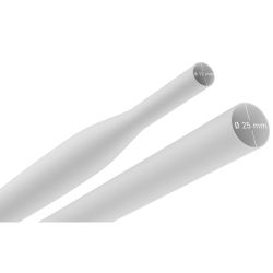 Термоусадочная трубка ЭРА NO-224-482 ТТУ нг-LS 25/12.5 белая в отрезках по 1 м. (упаковка 10 штук)