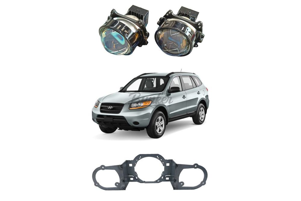 Комплект для замены штатных линз Hyundai Santa FE 2 2005-2012