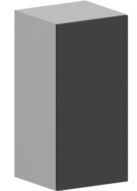 Кухня Модуль ШВ 350 Графит / Графит Софт