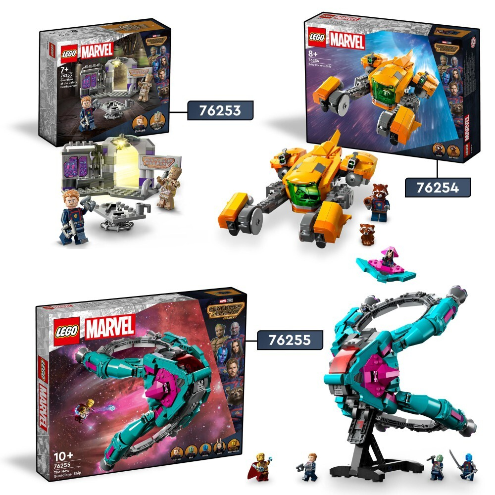 LEGO Marvel - Кварталы Стражей Галактики 76253