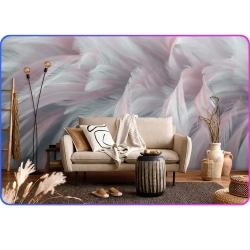 Фотообои Luxury Walls AM00605 "Перья" 500х270
