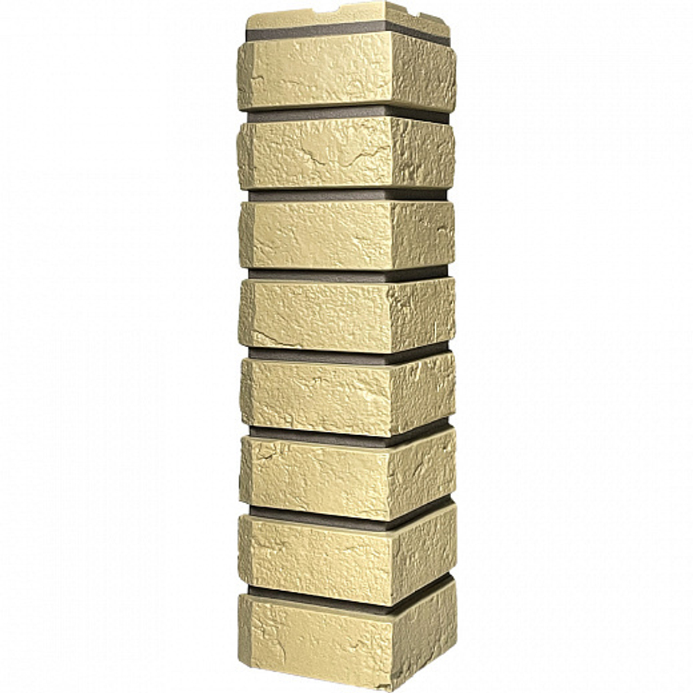 Наружный угол Кирпич Баварский, песочный Fineber (Файнбир)