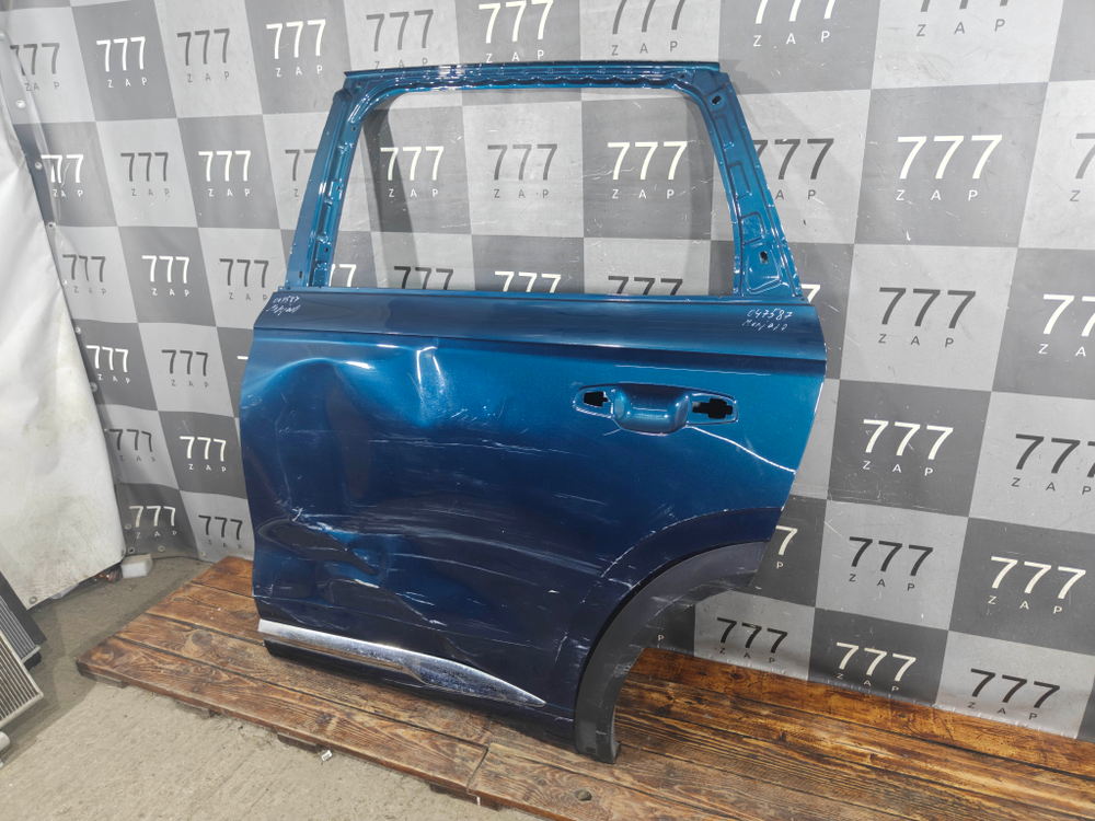 Дверь задняя левая Geely Monjaro 21-нв Б/У Оригинал 5081068500C15