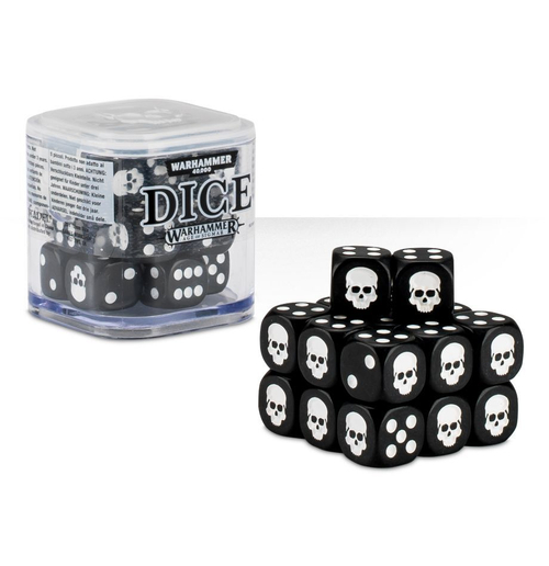 Набор шестигранных кубиков Citadel Dice Cube - Black