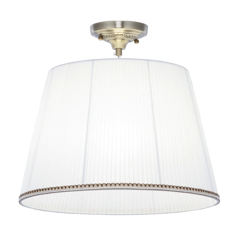 Citilux Вена CL402030 Подвесной светильник бронза с белым абажуром