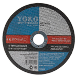 Круг по металлу отрезной 150х2,5х22 мм Yoko
