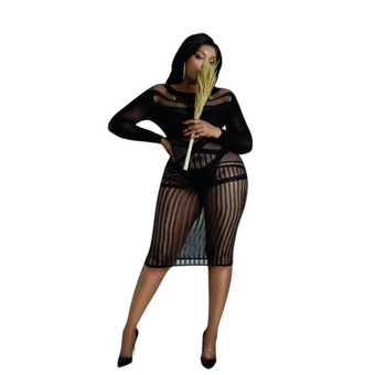 Платье сетка до колен Moonlight (model 03)