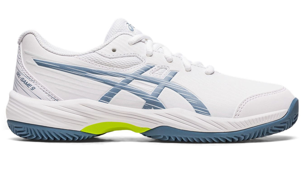детские Кроссовки теннисные Asics Gel-Game 9 GS Clay/OC - белый