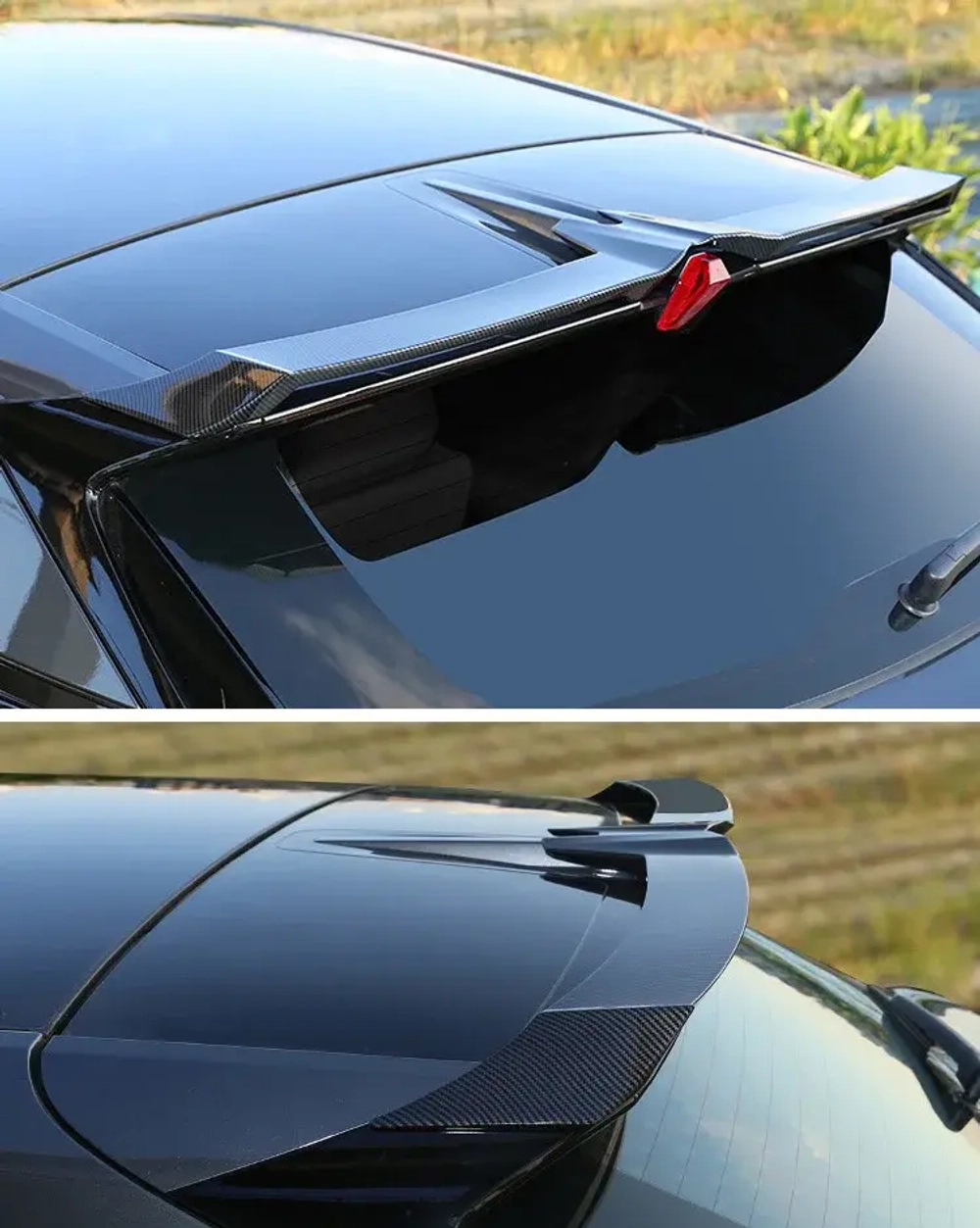 Спойлер на крышу Deepal S07 215 Shenlan 2024+ Дипал Шеньлан С задний спойлер антикрыло