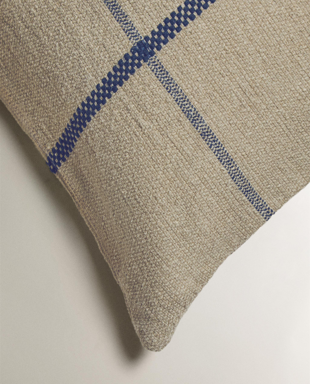 Zara Home наволочка декоративная из льна, светло-бежевый, 40x60 см · 3101/008
