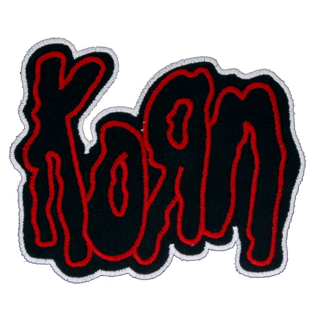 Нашивка Korn вырезанная