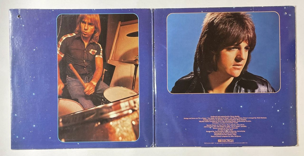 Винтажная виниловая пластинка LP Bay City Rollers It's A Game (Germany 1977)