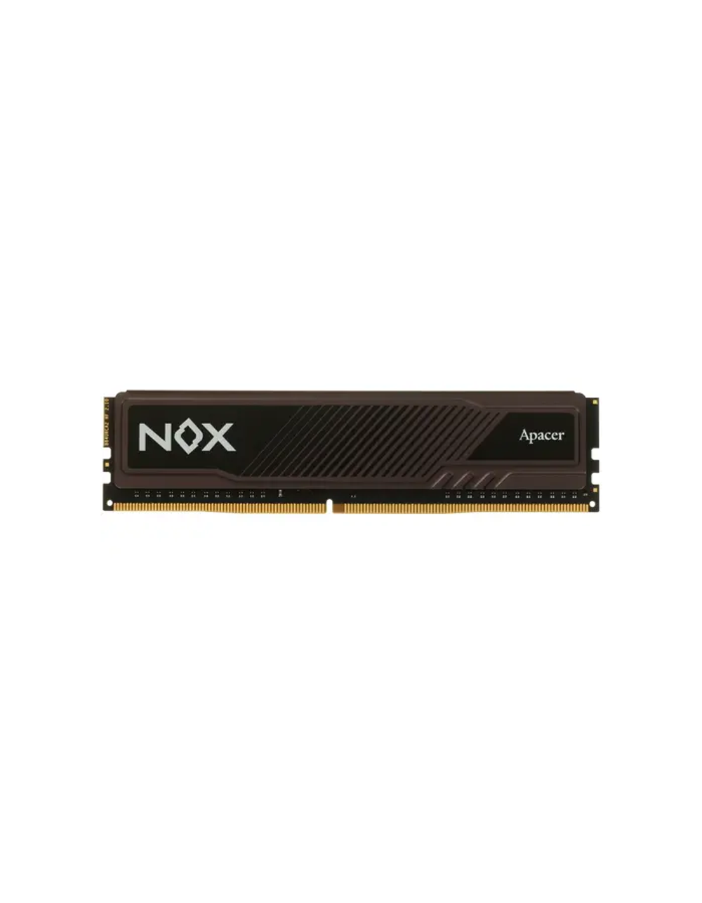 Apacer DDR4 8GB 3200MHz DIMM NOX Black Gaming Memory (PC4-25600) CL16 1.35V Intel XMP 2.0, Heat Sink (Retail) 1024*8 3 years (AH4U08G32C28YMBAA-1)
