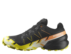 Кроссовки для бега мужские Salomon Speedcross 6 Gore-TEX Черно-Зеленые