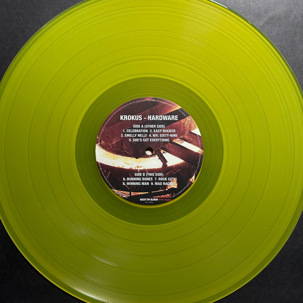 Krokus - Hardware (Англия 2012г.)