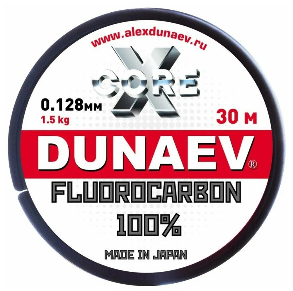 Леска DUNAEV Fliorocarbon 30м