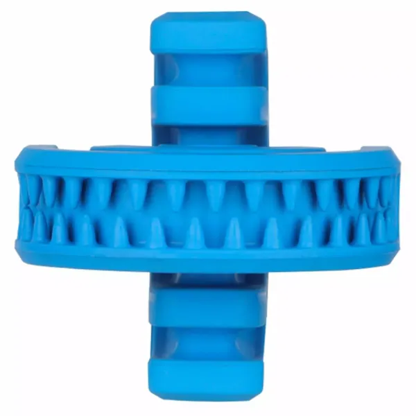 Игрушка Mr.Kranch для собак Головоломка дентальная, 8*8,5 см синяя с ароматом курицы