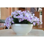 Горшок Цветочный Миска Парма, D 30, 6,0 л, белая