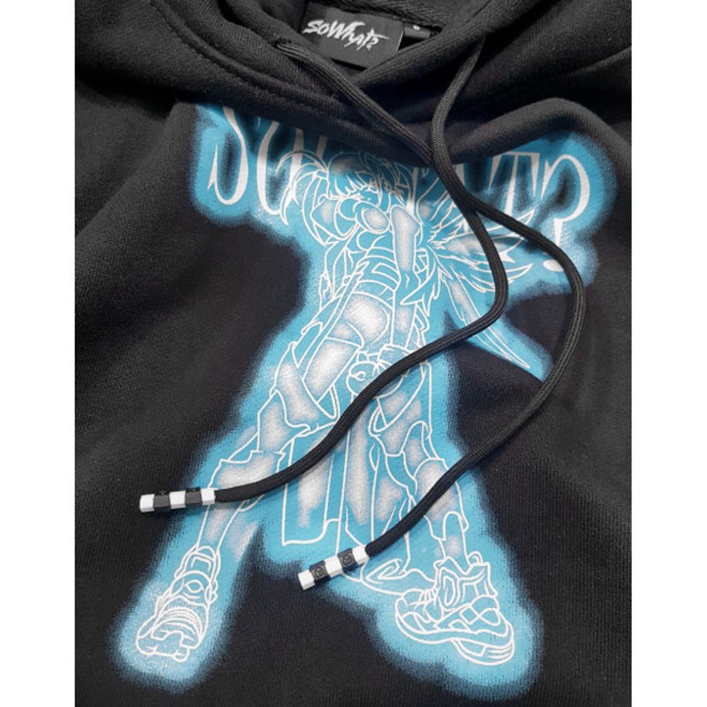 Худи SoWhat? Anime Черный