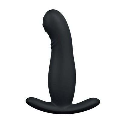 Вибростимулятор простаты с функцией переминания Pretty Love черный 12,5 см
