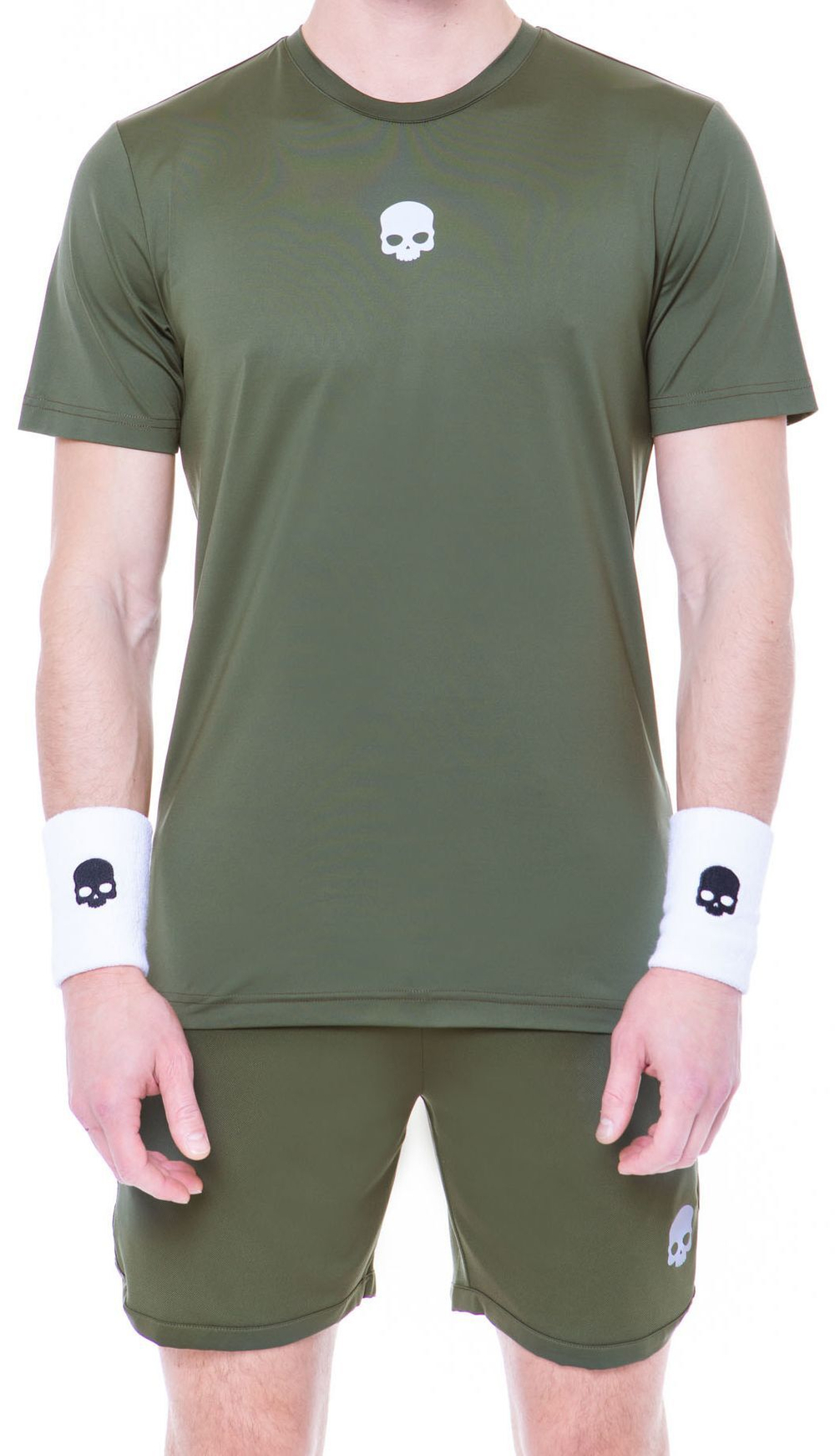 Мужская теннисная футболка Hydrogen Tech Tee - military green