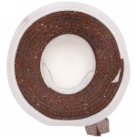 Шляпа женская с широкими полями «TiraMiSu- Адель», микс 5 цветов, р58, ширина полей 13 см