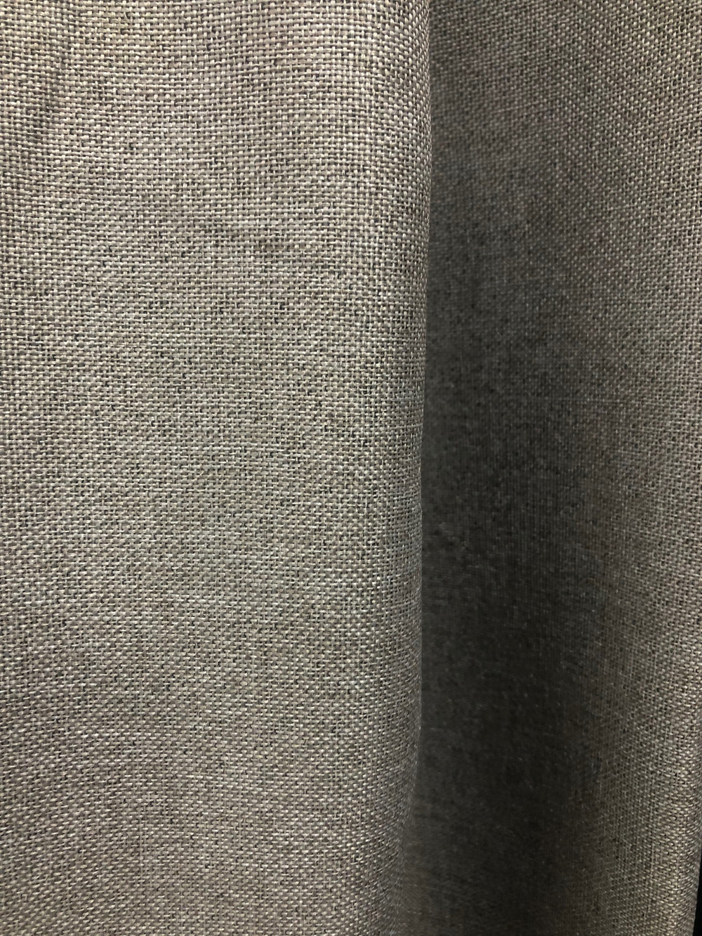 Ткань портьерная Блэкаут-лен, цвет натуральный лен, артикул 327618
