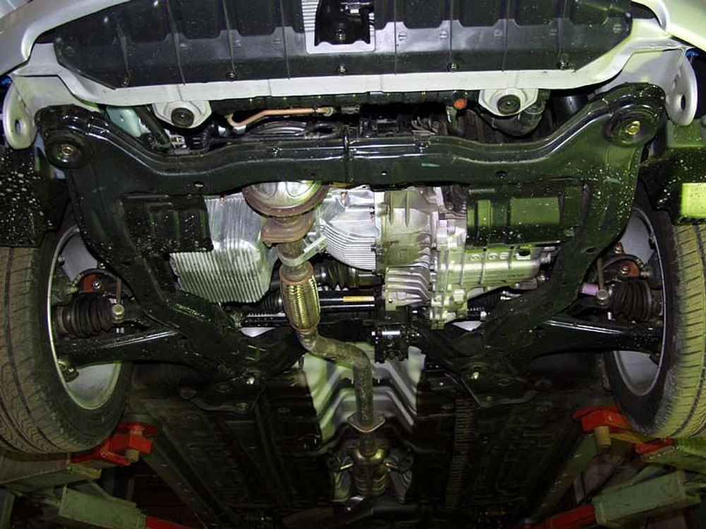 Защита картера и КПП Sheriff для Hyundai Coupe II (GK) 2001-2006 арт.10.0408