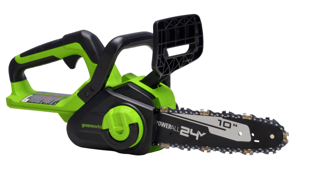 Цепная пила аккумуляторная Greenworks Арт. 2007707UA,  25см, c 1хАКБ 2Ач и ЗУ