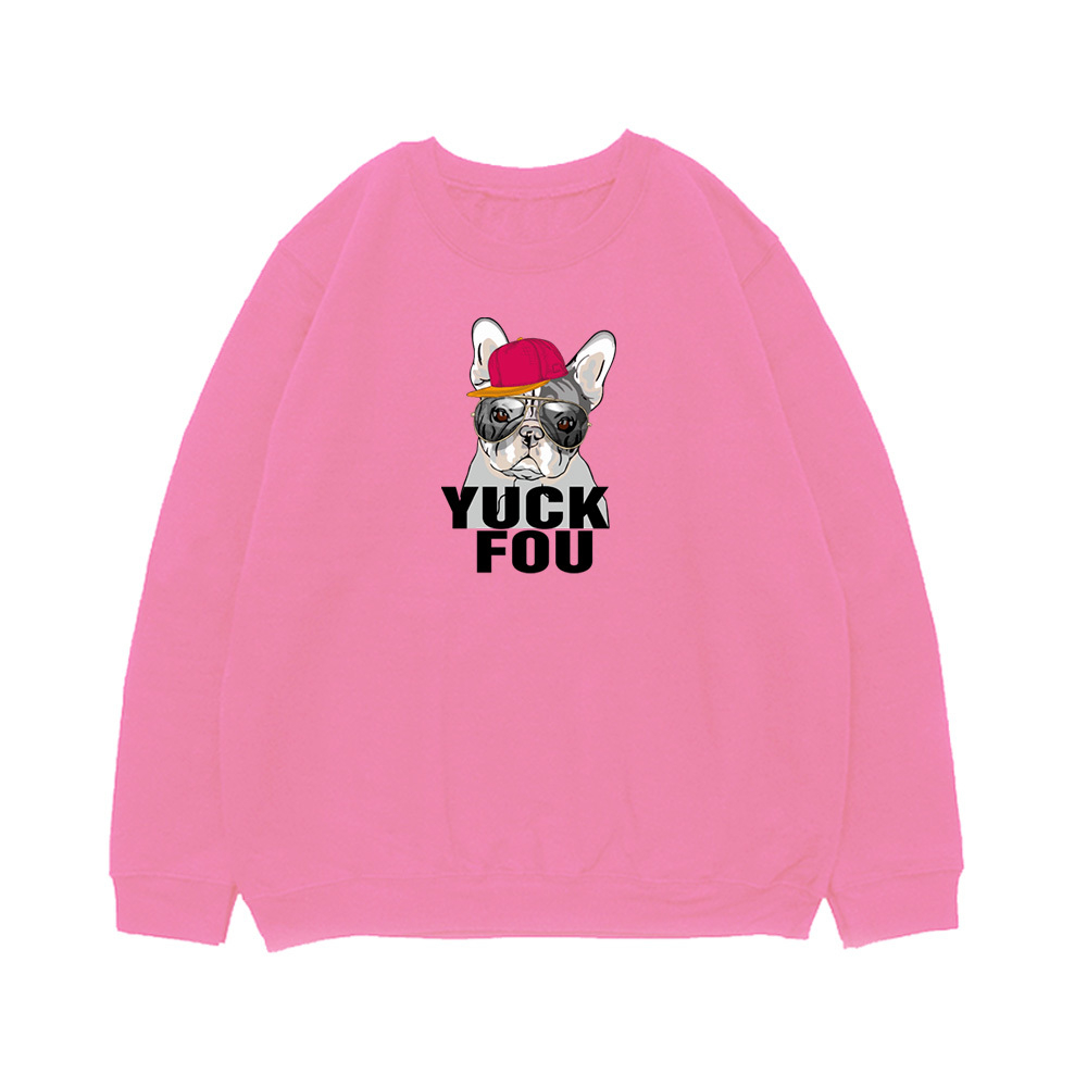 Свитшот "Французский бульдог - YUCK FOU"