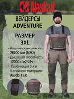 Вейдерсы Alaskan Adventure Red S