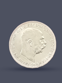 Монета 1 крона (crown) 1914 год Австрия