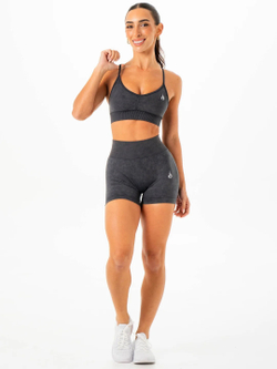 Топ RYDERWEAR Stonewash Seamless Sports Bra Charcoal