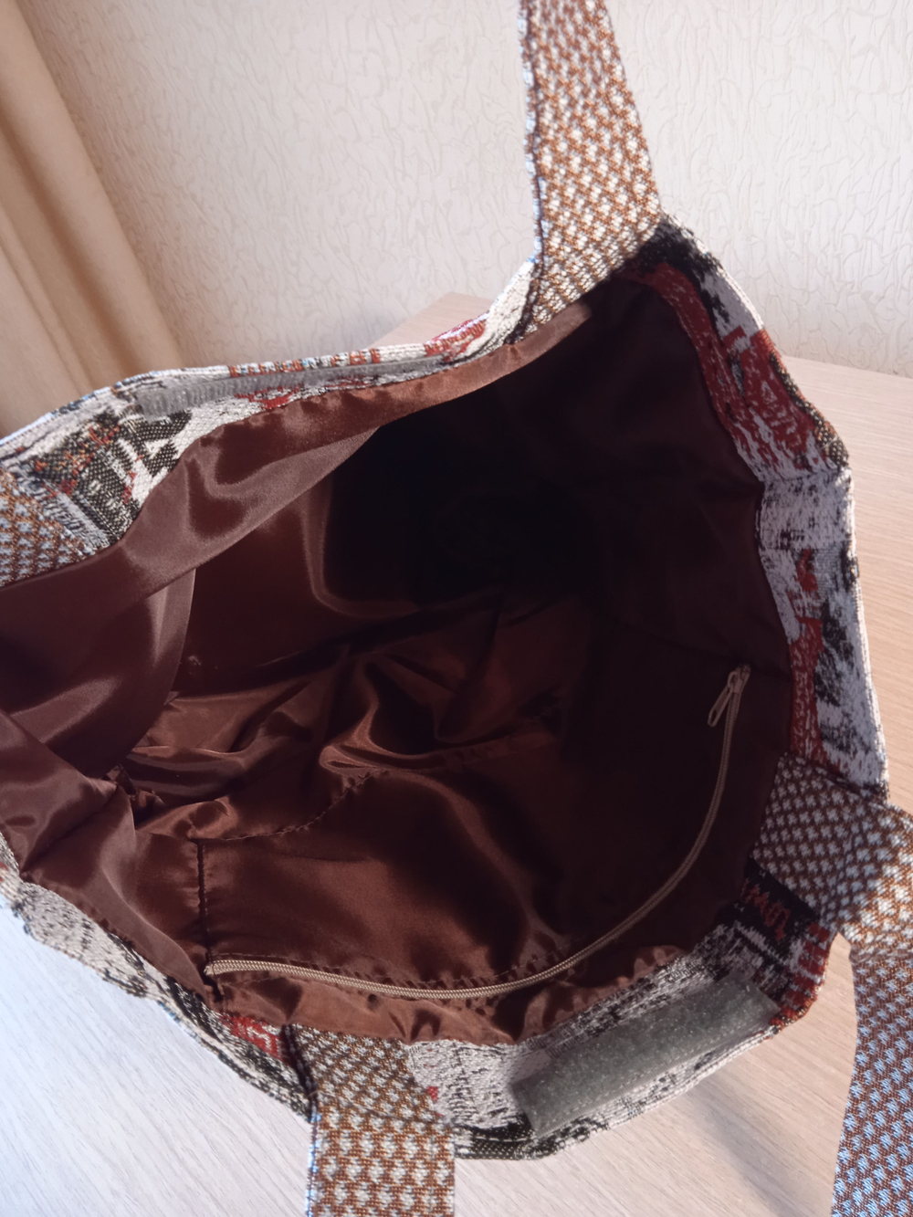 Гобеленовая сумка Путешествие по Европе(39х39х12)