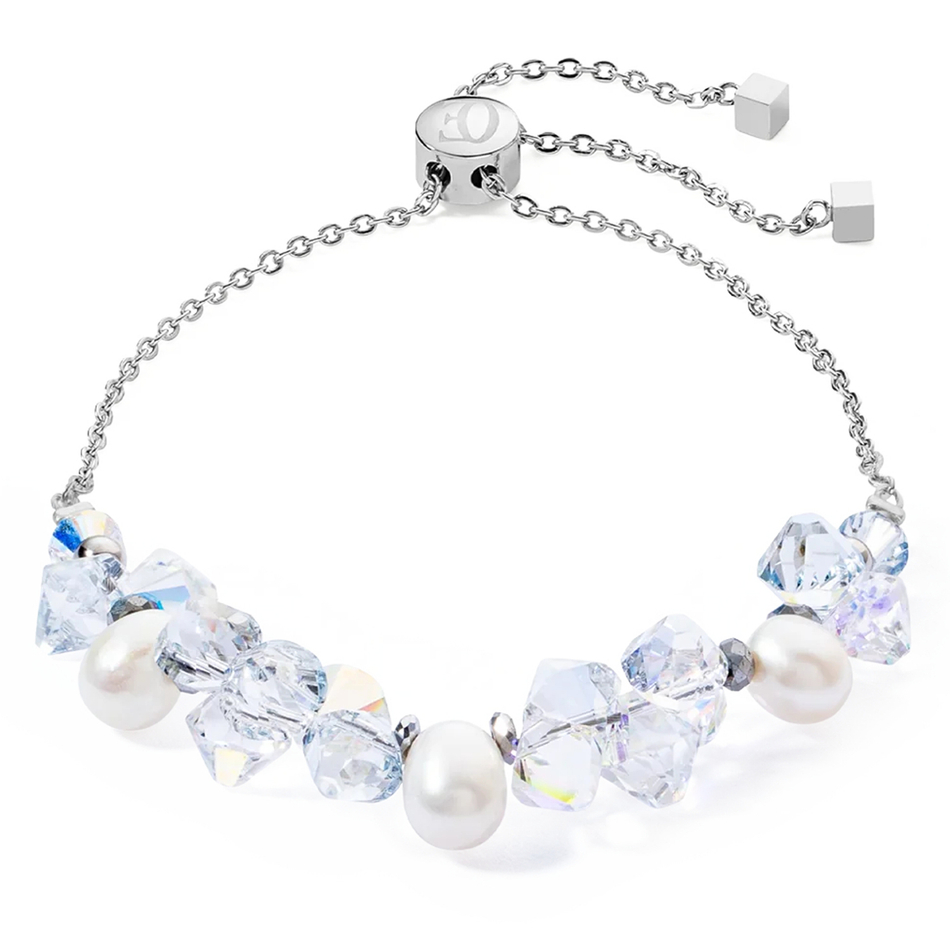 Браслет Coeur de Lion White-Silver 1124/30-1417