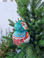 Матрешка стеклянная Дашенька